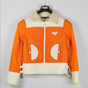 ISO!!!!!! Marc Jacobs orange and white vintage puffer jacket